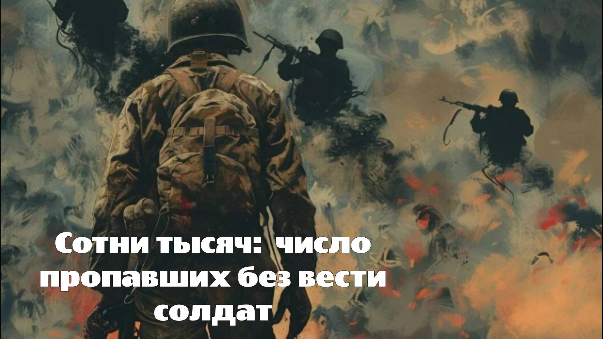 Сотни тысяч:  число пропавших без вести солдат