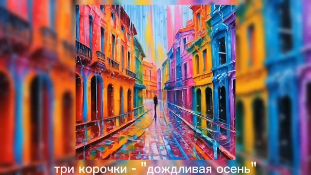 три корочки - "дождливая осень"