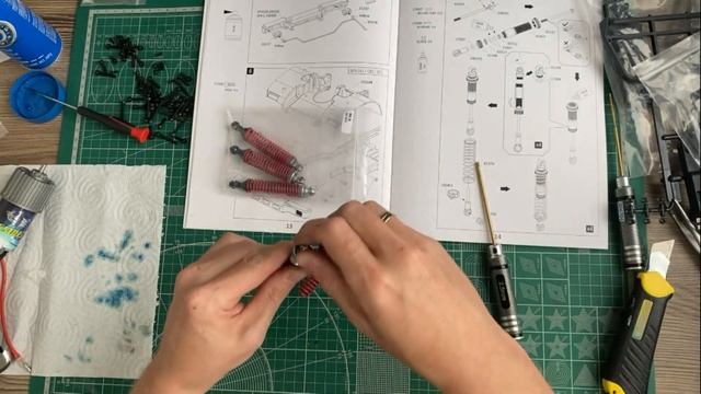 PART №2. Сборка KIT набора CROSS RC SP4C DEMON