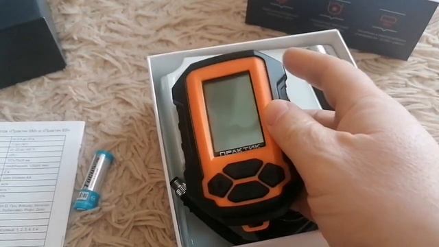 Распаковка — Эхолот ПрактиК 6М