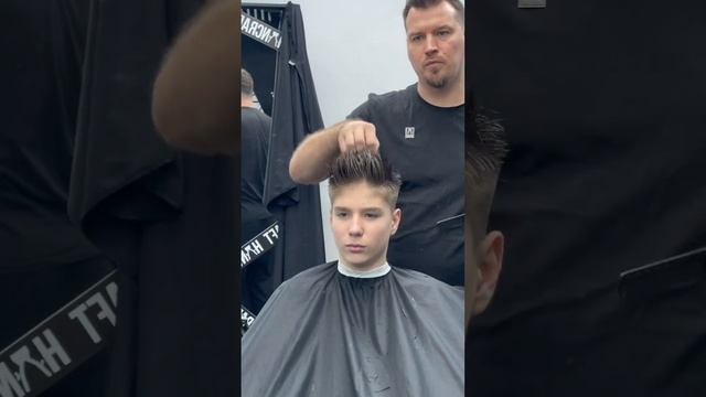 Мужская стрижка FAUX HAWK by YURI ZHDANOV