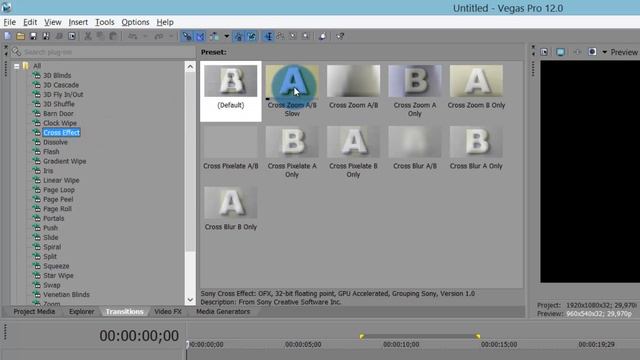 Урок 1   Обзор программы Sony Vegas Pro