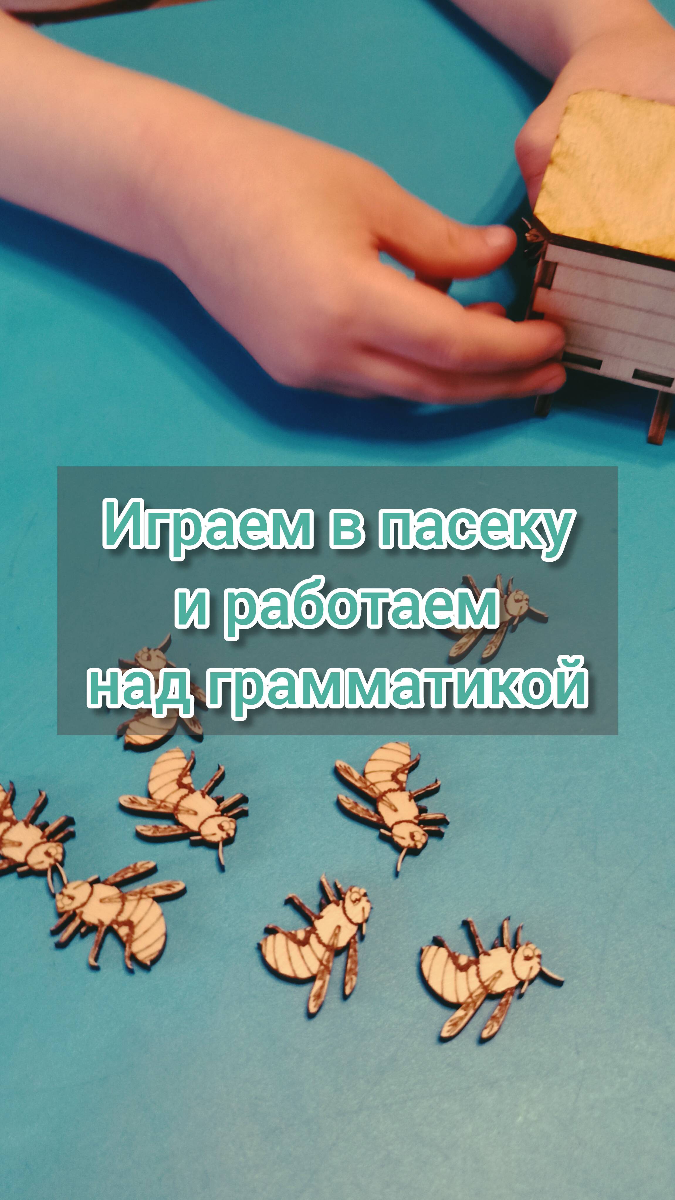 Играем в "Пасеку" и работаем над грамматикой. Логопед.