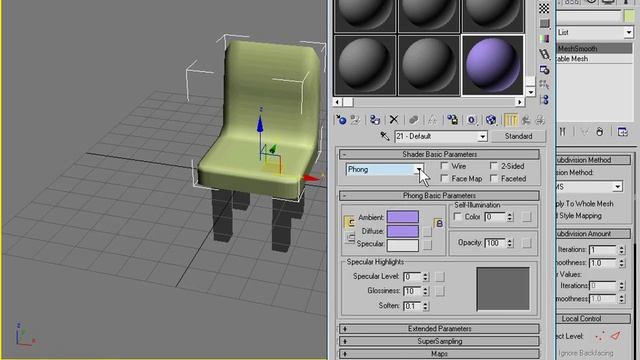 Создание материалов в 3Ds Max 2009 36 44