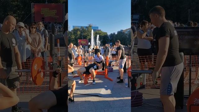 Русский жим 75 кг