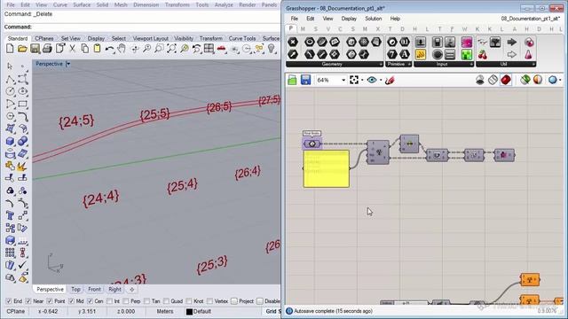 6.8 Finding the intersections between the bricks - ThinkParametric
