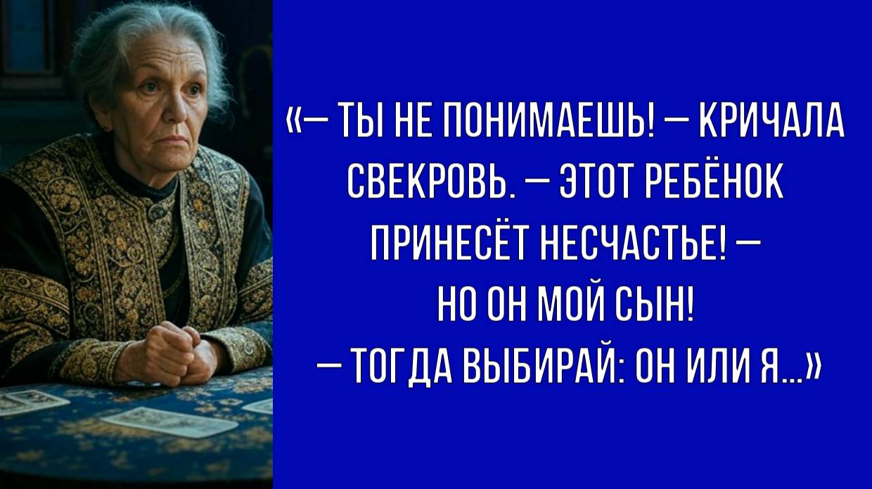 Гадалка предупредила, что этот ребёнок не должен родиться