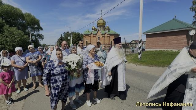 Полдомасово встречает  Богородицу.  
Сто первый Крестный ход  из Жадовской Пустыни. Нафанаил