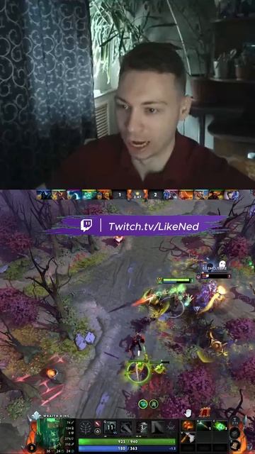 крит не сработал #shorts #reels #twitch #стрим #LikeNed #дота2 #dota2 #юмор