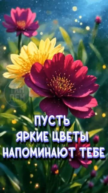 Красивое нежное пожелание 💐С добрым утром💐 от студи