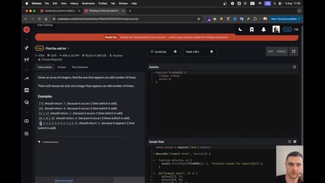 Решаем задачи на JavaScript уровня простых собеседований /