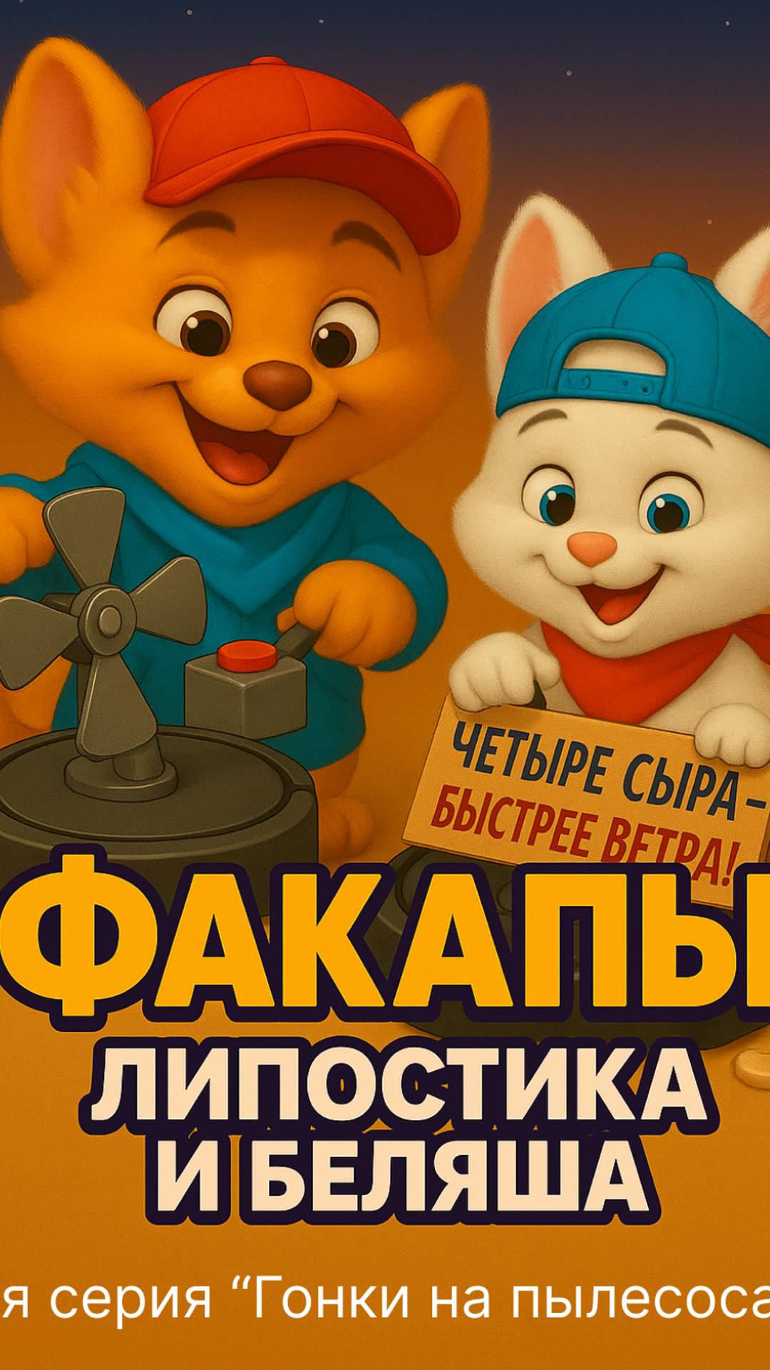Факапы Липостика и Беляша  3 серия #мультик #котики #aiart #hailouai #fannycats #мултик #stem