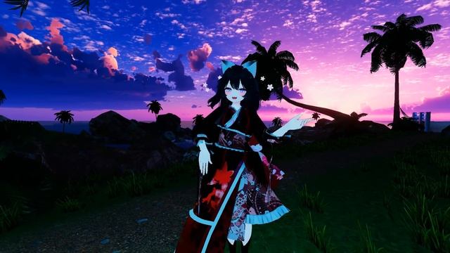 VRChat. Танцы. На Островах 