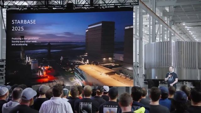 Илон Маск объявил, что SpaceX намерена производить по три корабля (!) Starship в день