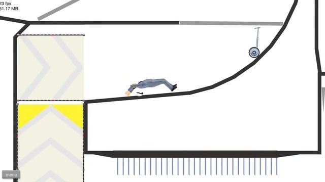 Играем в Happy wheels #4
