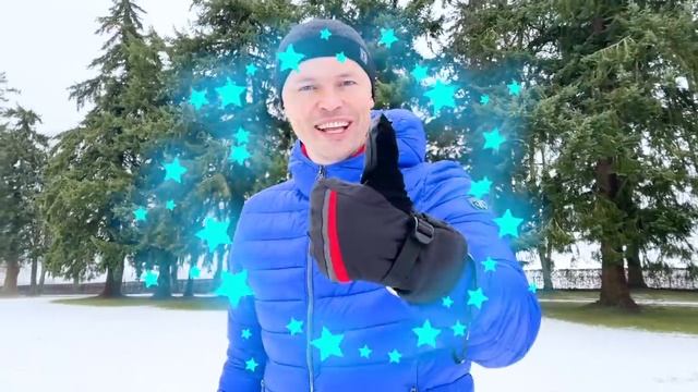 Мисс Кэйти и Мистер Макс (Miss Katy) Катя и папа нашли сюрпризы в снегу