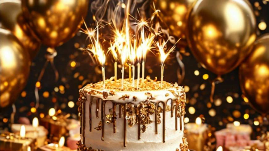 Поздравление МУЖЧИНЕ С Днем Рождения! 🎁 Музыкальная открытка мужчине #сднемрождениямужчине