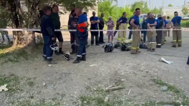 Мощный взрыв в Спасске-Дальнем стёр квартиру с лица земли