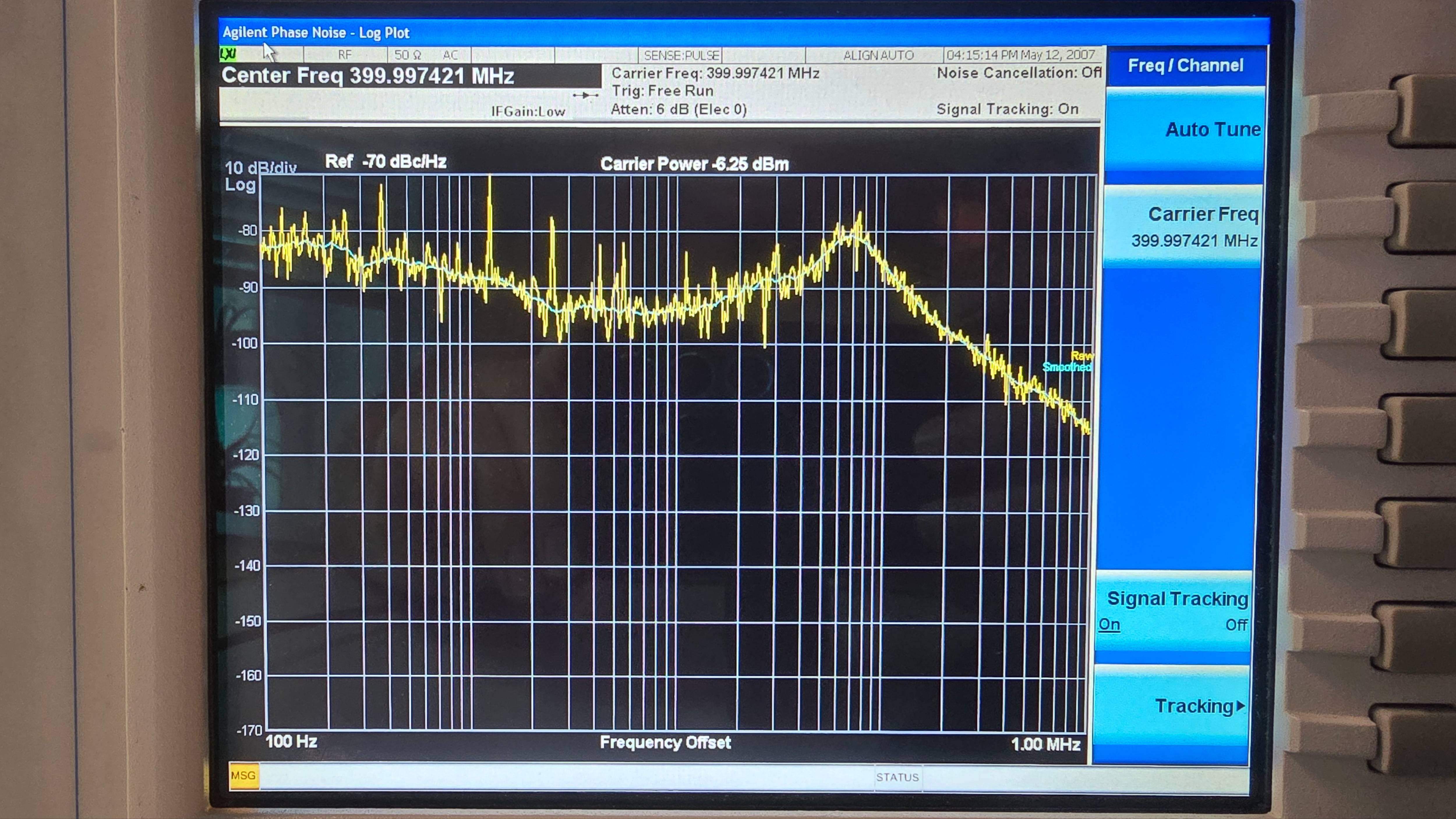 Анализатор Спектра Keysight MXA N9020A - базовый режим работы.