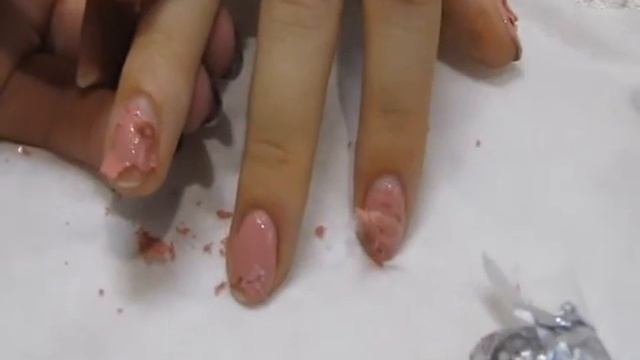 снятие SHELLAC