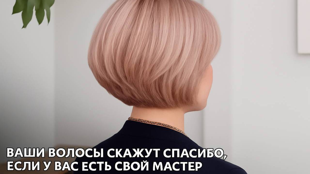 Ваши волосы скажут спасибо, если у вас есть свой мастер