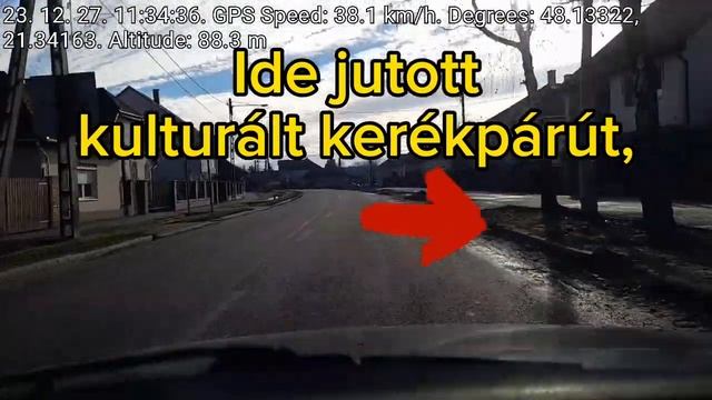Kerékpárút elkókányolás!