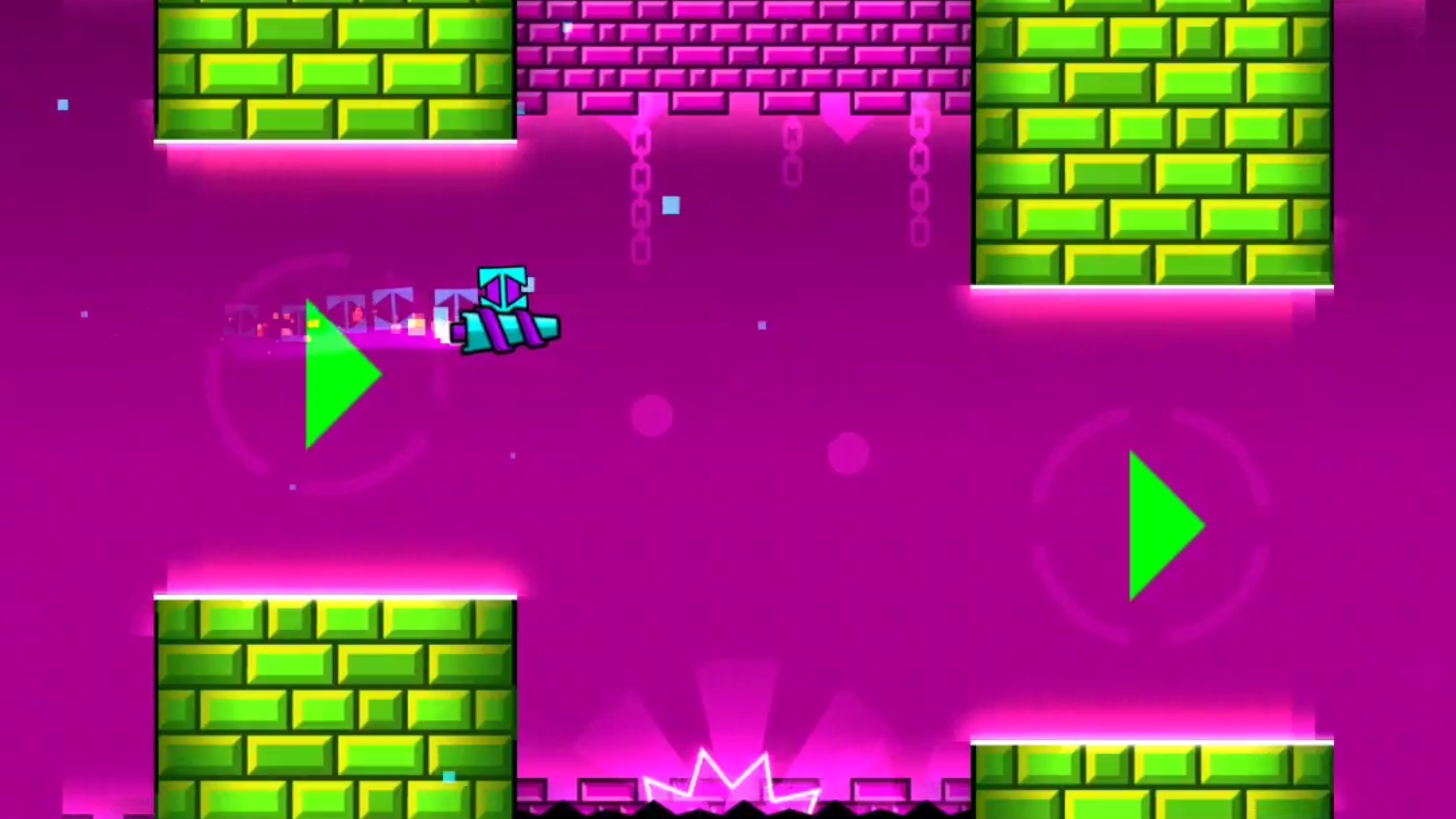 Geometry Dash Meltdown уровень The Seven Seas