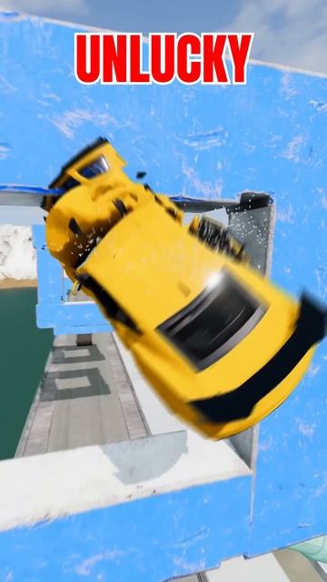 5k1wjNBwRyw - Lucky vs Unlucky Cars - BeamNG.Drive! #shorts