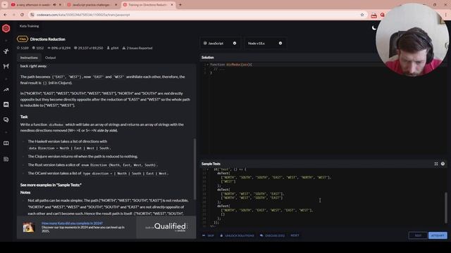 Codewars: Задачи 6 и 5 уровня на JavaScript | Практика JS с нуля