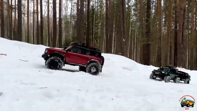 Rc модели 1-10 Екатеринбург.          TRX-4Ford Bronco. TRX-4 Sport With Camper w