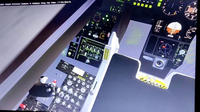 FlightGear | Туториал на General Dynamics F-16 | Tutorial on F-16