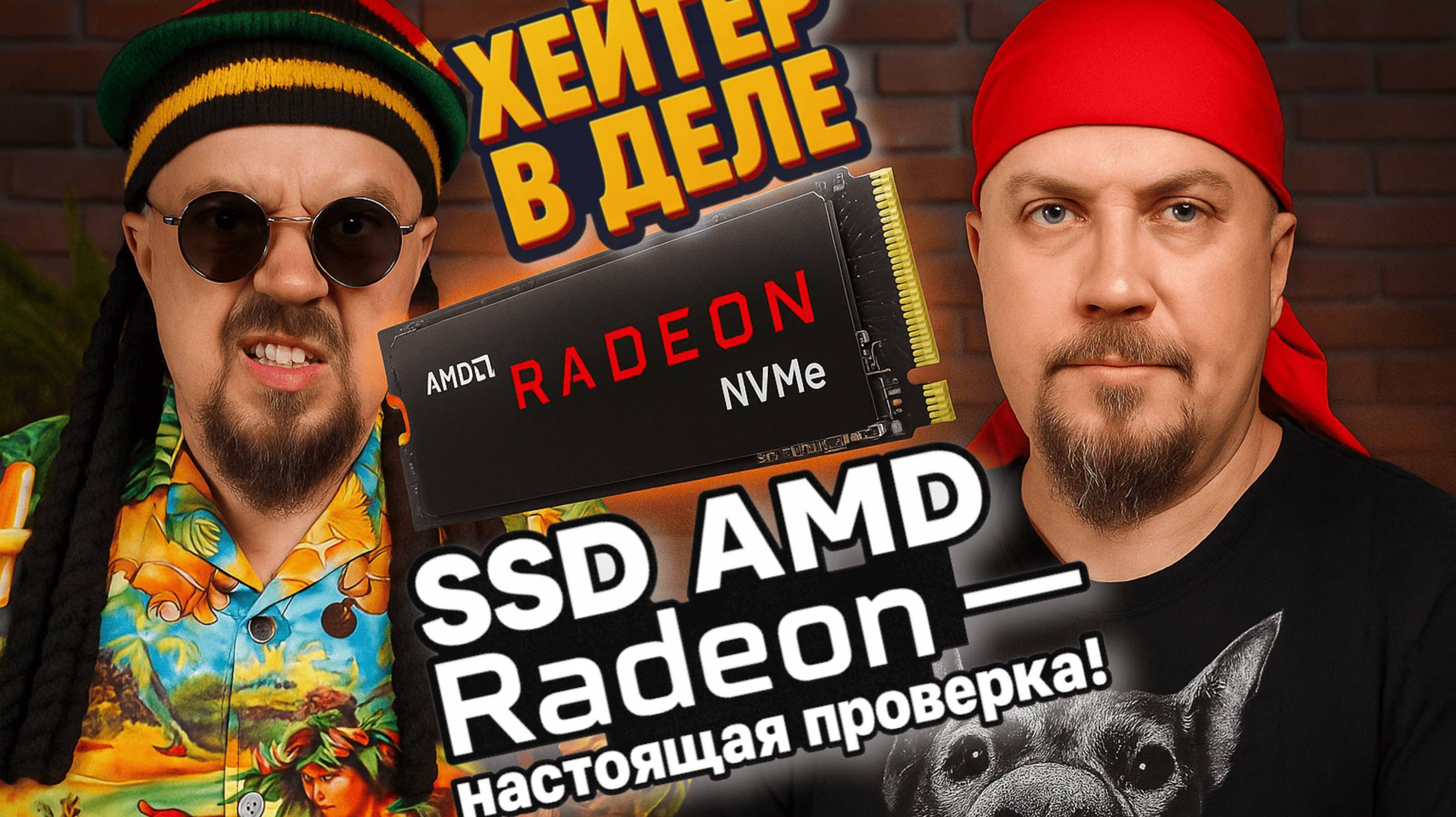 Хейтер в деле: SSD AMD Radeon — настоящая проверка! Авторская версия ролика