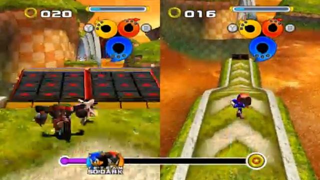 играю с другам в Sonic heroes #3