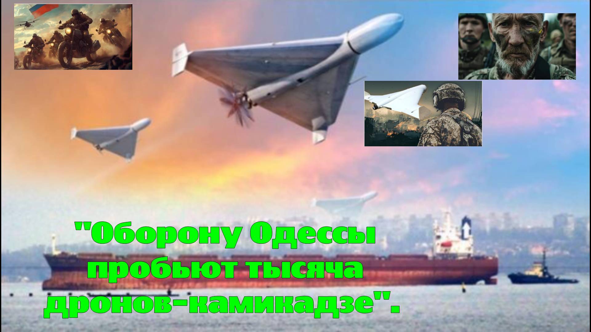 "Оборону Одессы пробьют тысяча дронов-камикадзе". Блокируем узел, изолируем и начнём нарезать. СВО
