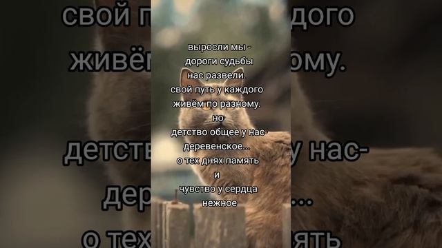 детство деревенское