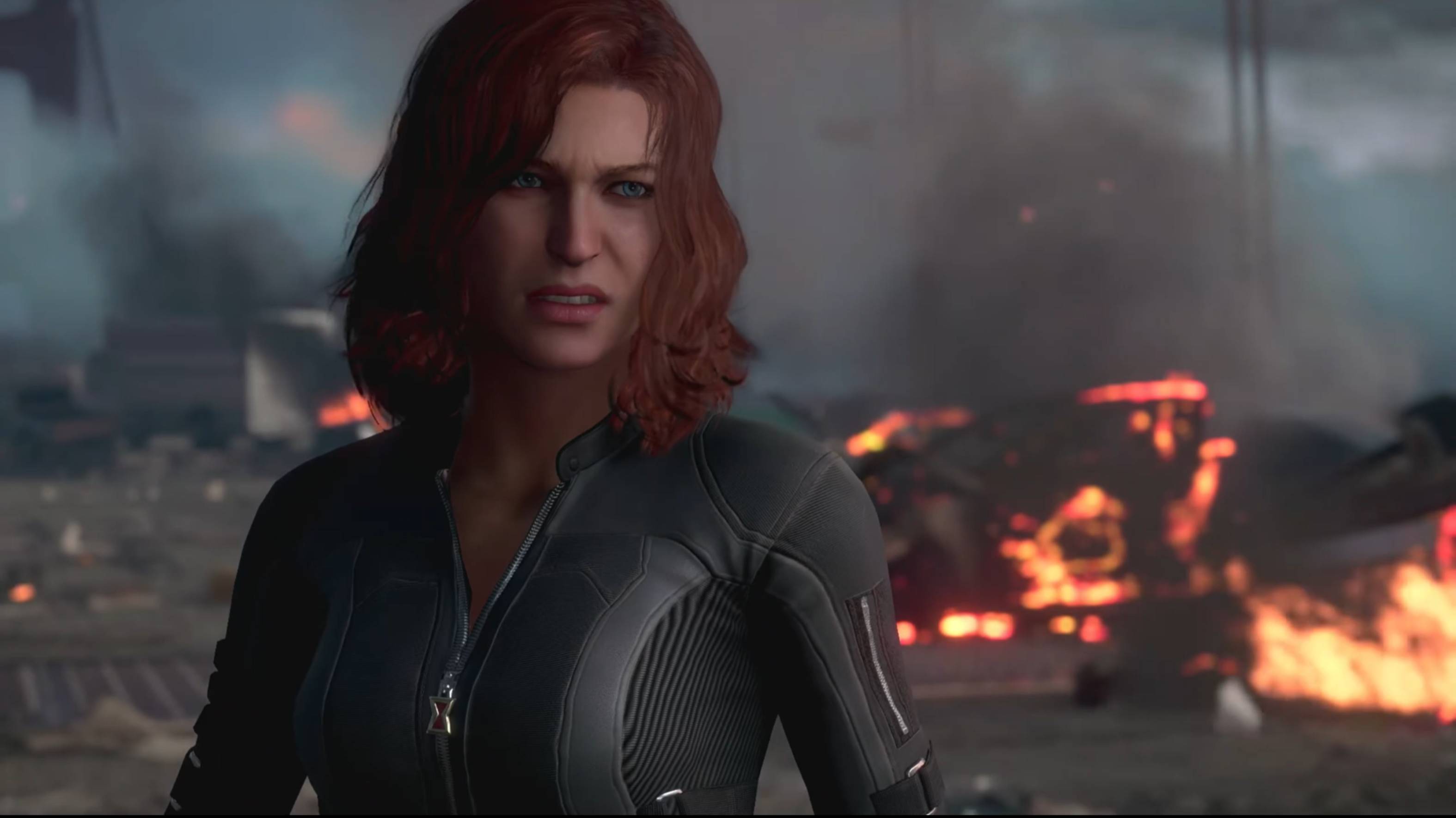 Мстители Marvel PS5 (Черная Вдова)