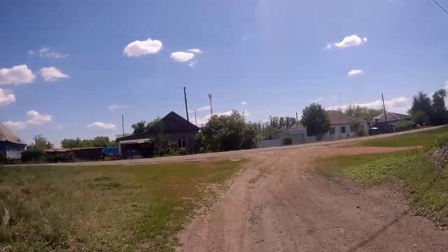 Через степь до посёлка Берёзовка.😊