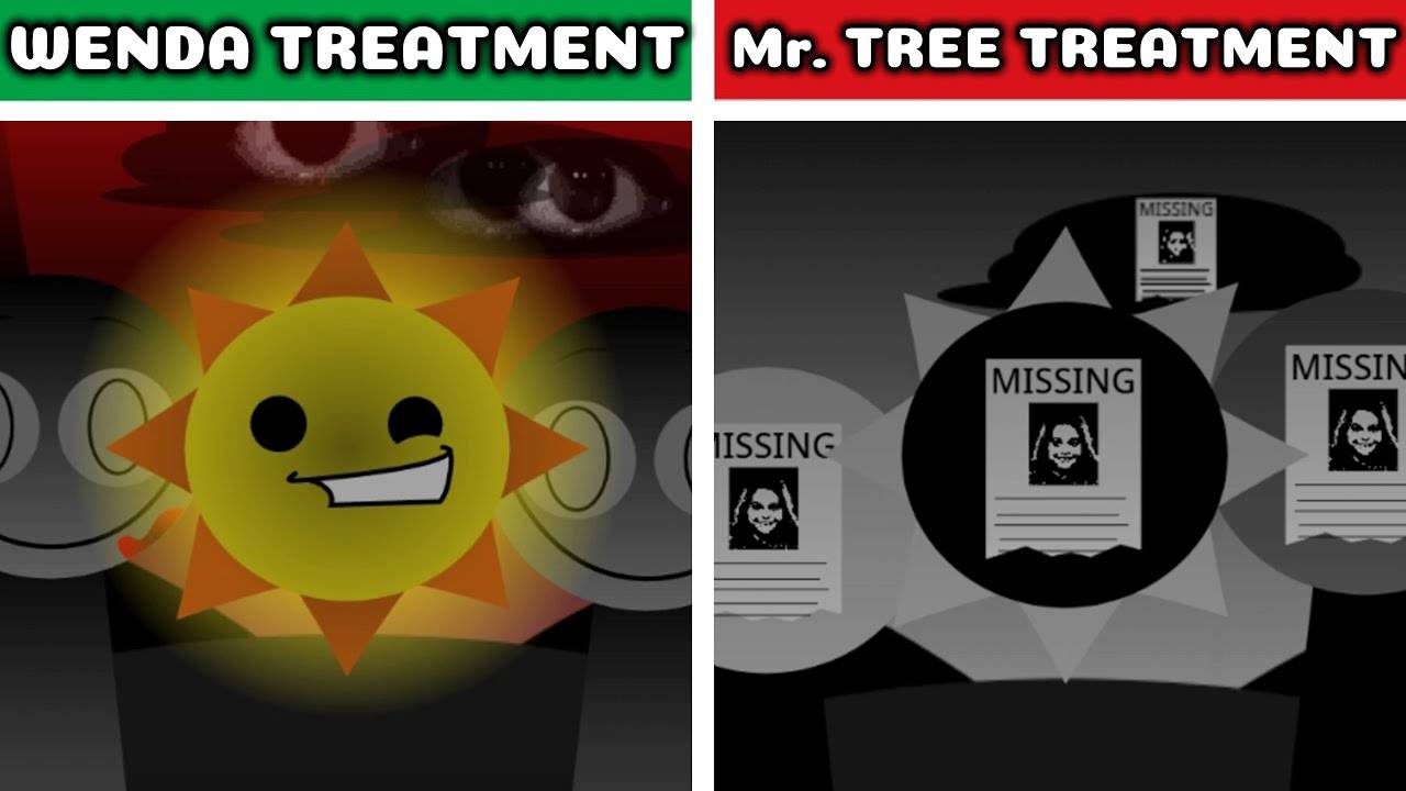 INCREDIBOX SPRUNKI | WENDA 🎵🆚 MR. TREE 🌳 — ГДЕ ЛУЧШЕ ЗВУК? 🔊🎶