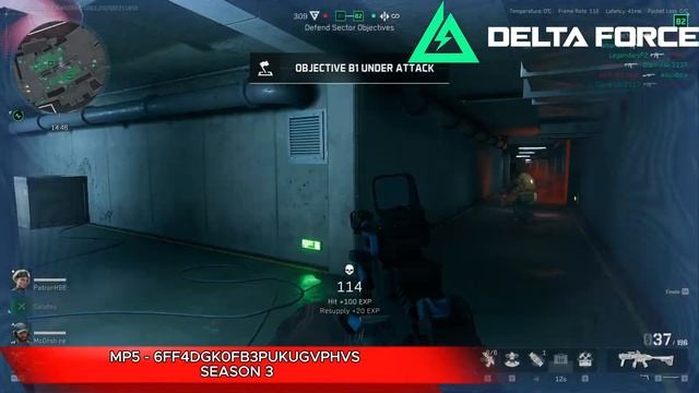 DELTA FORCE | ЛУЧШАЯ СБОРКА MP5 СЕЗОН 3