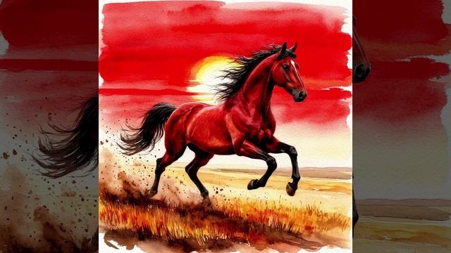 Летит, летит степная кобылица...