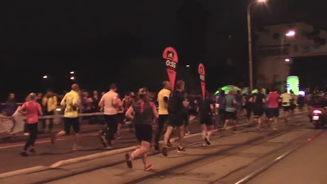 Ночной марафон в Праге / Prague marathon