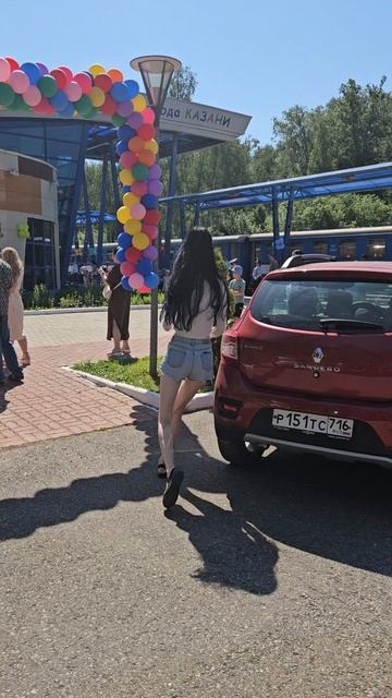 Детская железная дорога в Казани )