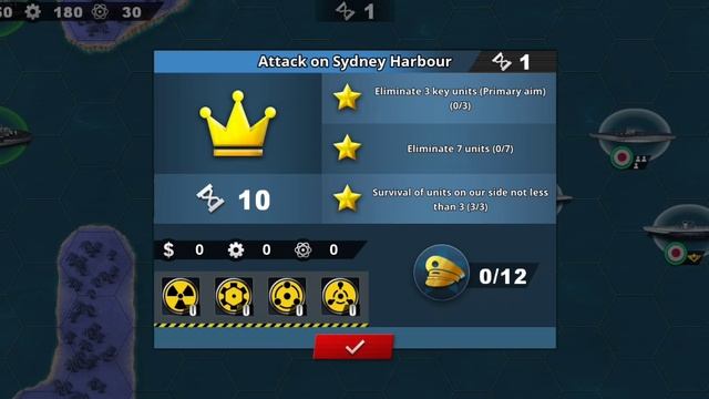 World Conqueror 4 прохождение Attack on Sydney harbour