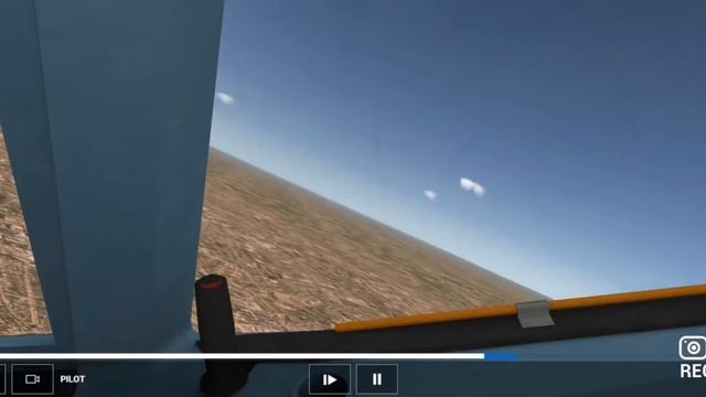 Крушение самолёта от лица пассажира в rfs