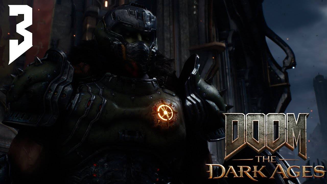 DOOM The Dark Ages Прохождение На 100% Без Комментариев Часть 3 — Казарма стражей