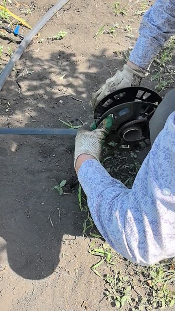 Как я собираю капельную ленту