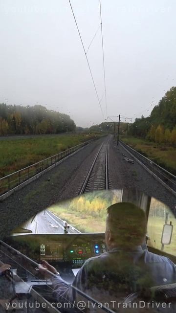 Тормоза в грузовом поезде ⚙️ Едем на тепловозе 2ТЭ116У
