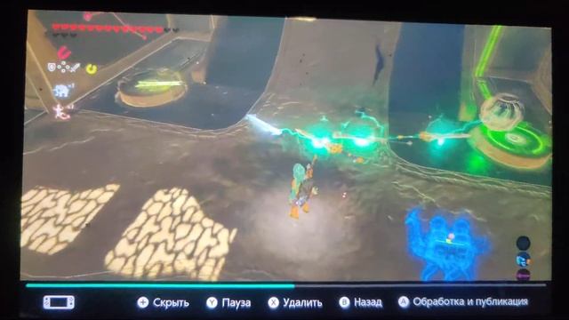 The Legend of Zelda BOTW альтернативное решение одной из головоломок чудища Ва-Наборис