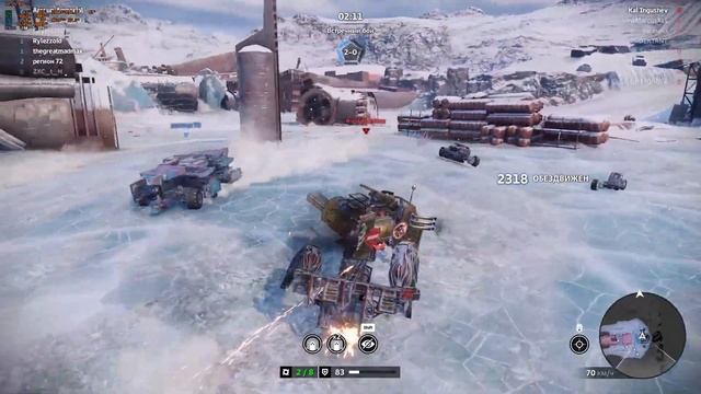 Опустошитель готовит запасы на зиму | Fun moments | #crossout