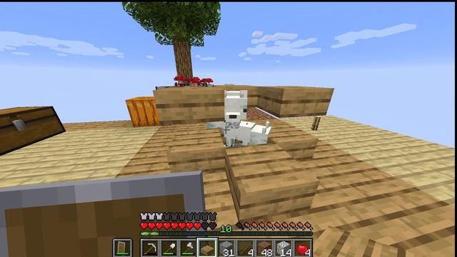 Прохождение Карты Один Блок №2 В Minecraft